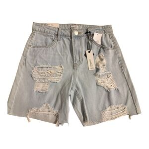 Rue21 Light Blue Denim Shorts